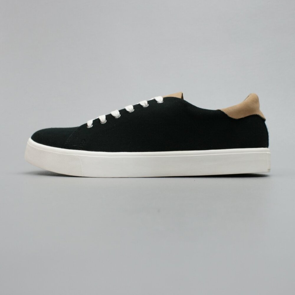 REVITALIGN Black and Tan Low-Top Athletic Sneakers - Picture 2 of 10